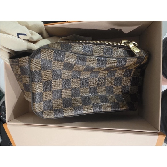Louis Vuitton Brown Damier Ebene Geronimos Belt Bag sling - Picture 12 of 12